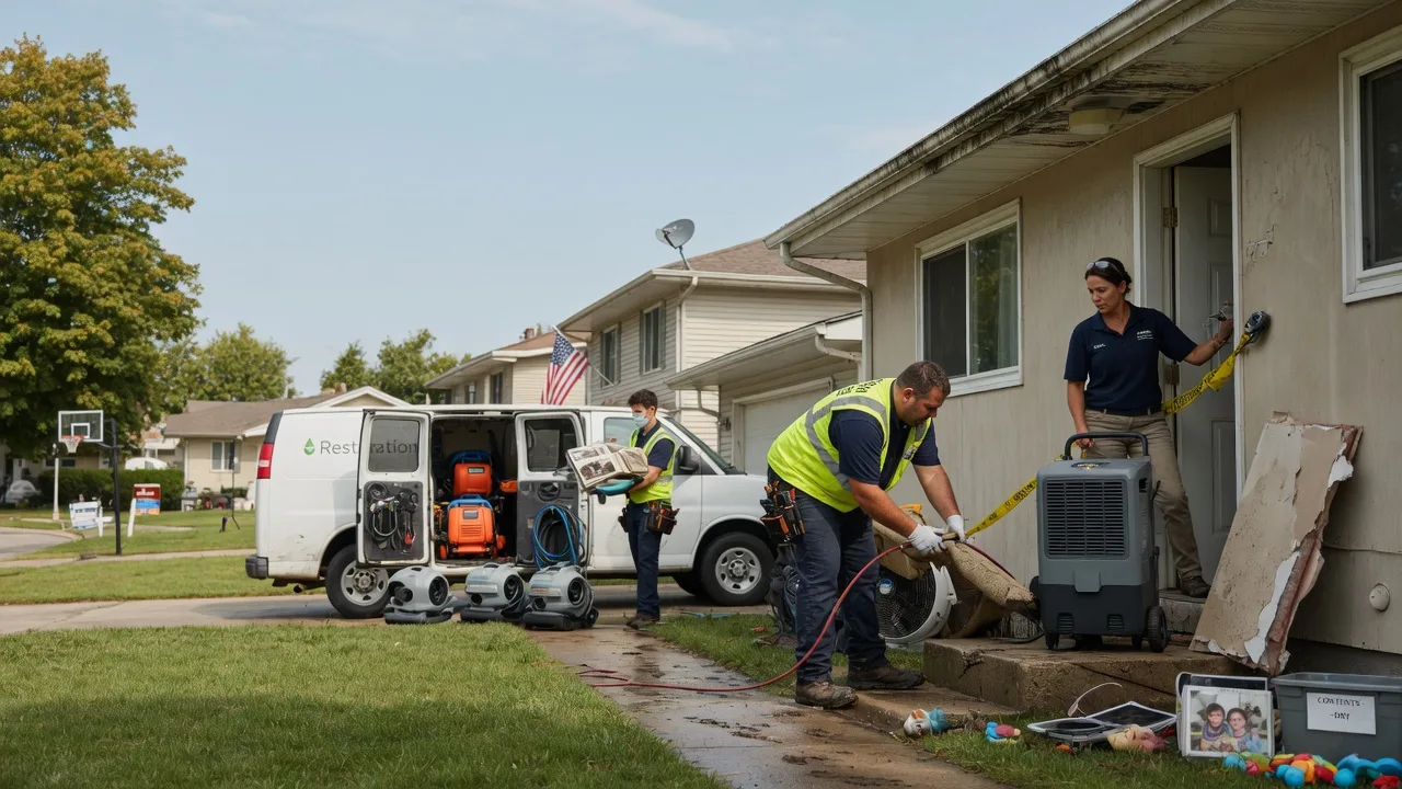 Water Damage Restoration in Ridgeway, IA near me